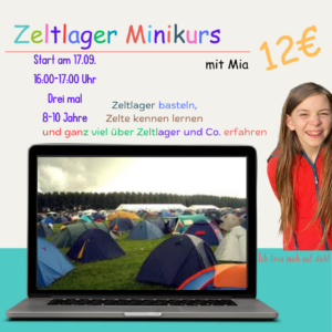 Zeltlager Minikurs